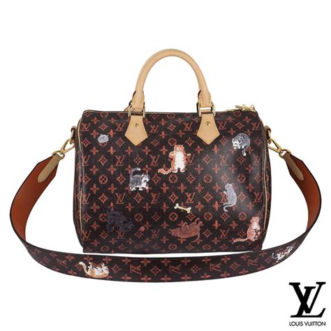 Louis Vuitton x Grace Coddington Speedy Bandouliere